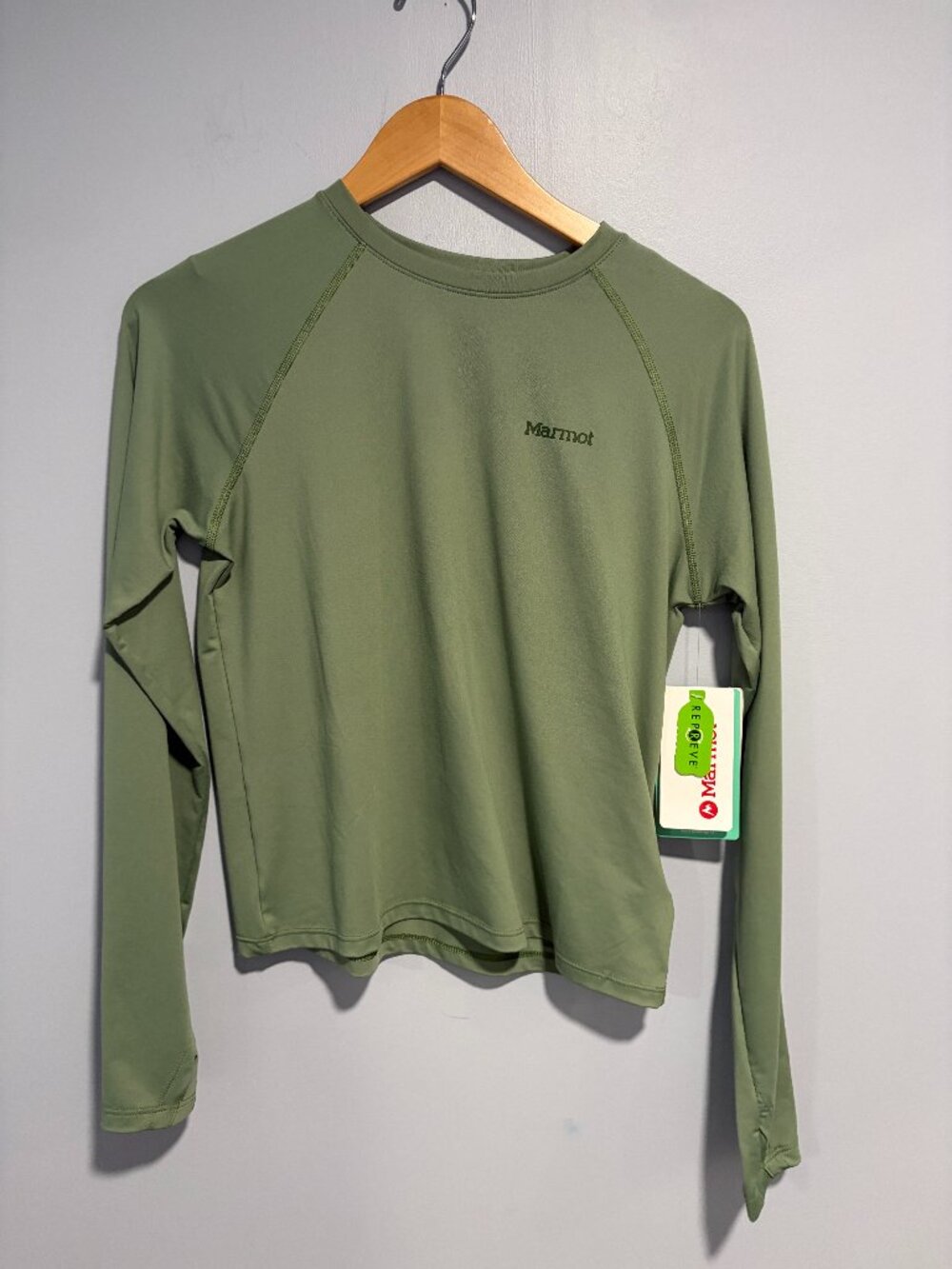Womens Windridge LS- Agate Green